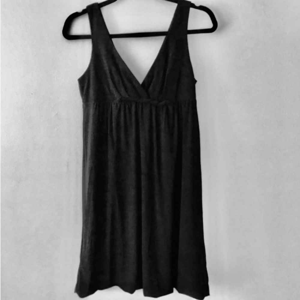 😎☀️ NEW A•B•S Essentials BLACK Bubble Dress Sm